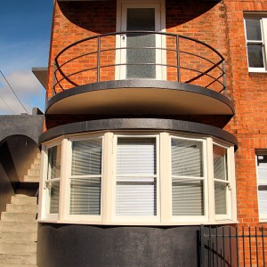 Ovalen balkon
